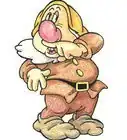 Draw Sneezy from the Seven Dwarfs