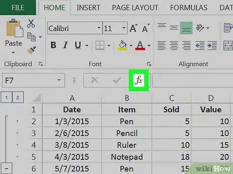 Image titled Calculate Variance in Excel on PC or Mac Step 3