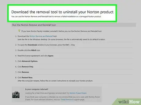 Image titled Uninstall Norton Antivirus Software Step 1