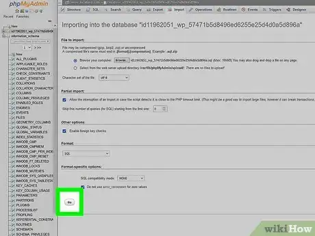 Image titled Restore a WordPress Backup Step 12
