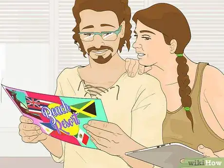Image titled Plan an Affordable Beach Wedding Step 1