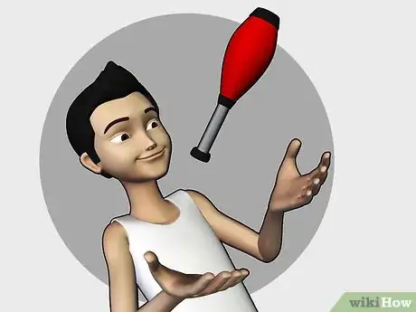 Image titled Juggle Three Clubs Step 2