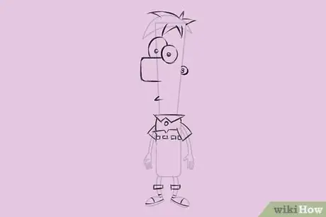 Image titled Draw Ferb Fletcher from Phineas and Ferb Step 6