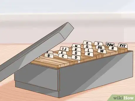 Image titled Manage Large Numbers of Business Cards Effectively Step 2