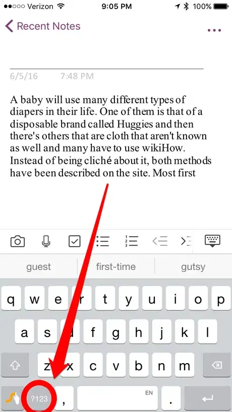 Image titled Use the Swype Keyboard on an iPhone Part 3 C Step 2.png