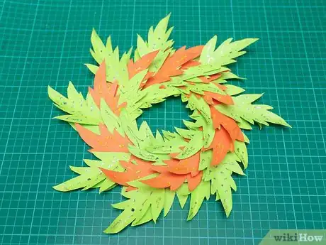 Image titled Make a Paper Wreath Step 14