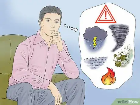 Image titled Make a Disaster Plan for Your Family Step 1
