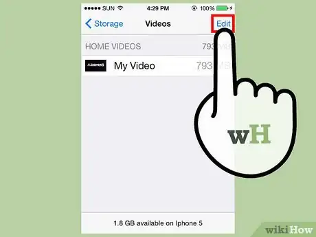 Image titled Delete Videos on an iPhone Step 12