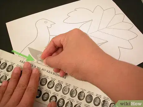 Image titled Make a Turkey Pop up Card (Robert Sabuda Method) Step 2
