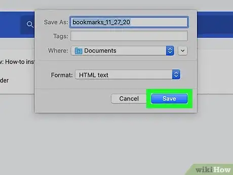Image titled Import Bookmarks to Safari Step 29
