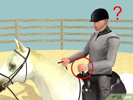 Image titled Ride Without Depending on the Horn or the Pommel for Balance Step 1
