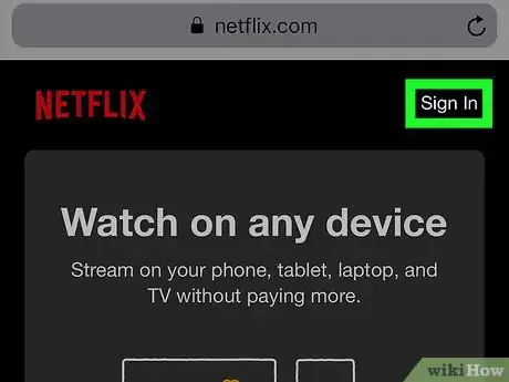 Image titled Log Out of All Devices on Netflix on iPhone or iPad Step 2