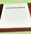 Write a Human Resource Manual