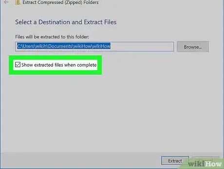 Image titled Open a Zip File Step 7