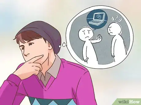 Image titled Deal with a Partner Who Ignores You on Social Media Step 1