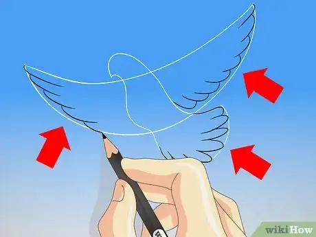 Image titled Draw a Dove Step 11
