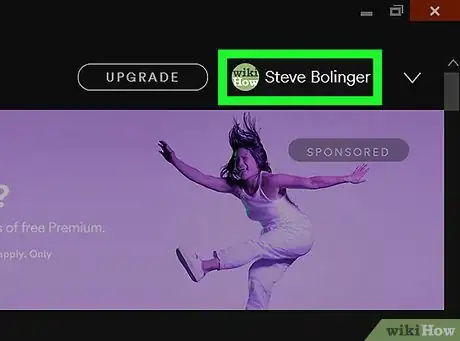 Image titled Change Your Spotify Picture on PC or Mac Step 2