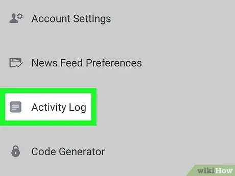 Image titled Delete All Old Facebook Posts on Android Step 4