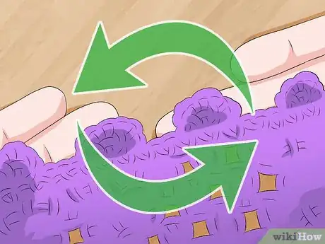 Image titled Crochet a Triple Picot Border Step 17