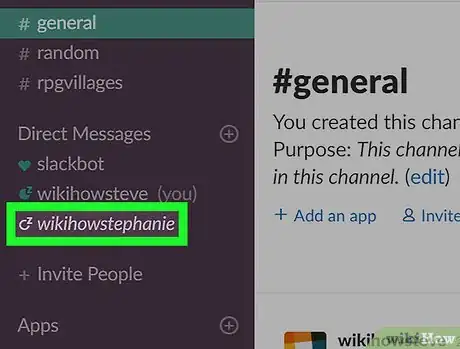 Image titled Delete a Direct Message on Slack on PC or Mac Step 3