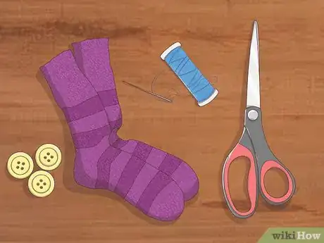 Image titled Sew a Sock Monster Step 2