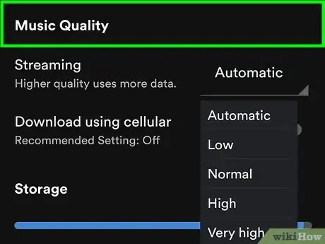 Image titled Change the Streaming and Download Sound Quality on Spotify Step 3