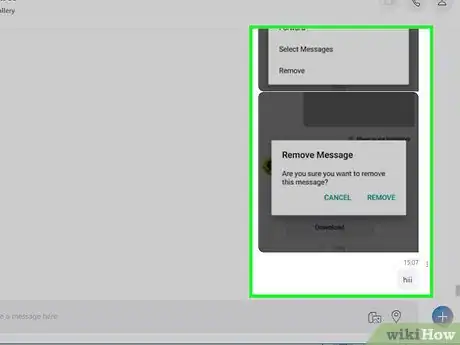 Image titled Delete Messages on Skype Step 10