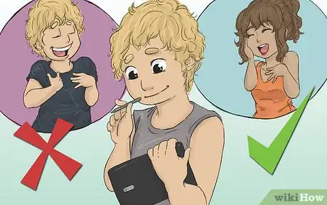 Image titled Flirt Step 2