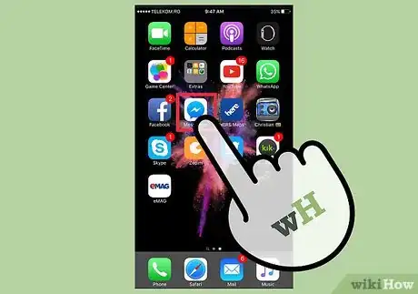 Image titled Add a Debit Card to Facebook Messenger Step 1