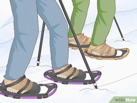 Image titled Snowshoe Step 9