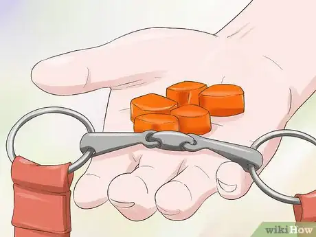 Image titled Bridle a Grumpy Horse Step 7