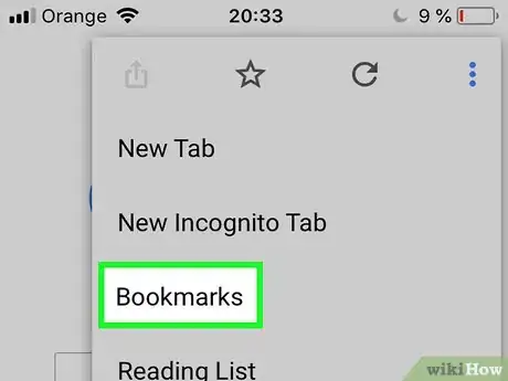 Image titled Organize Bookmarks on Chrome on iPhone or iPad Step 3