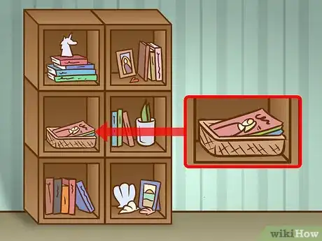 Image titled Decorate a Bookshelf Step 12