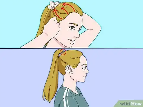 Image titled Make a Tinkerbell Bun Step 1