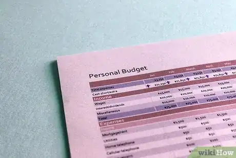 Image titled Create a Budget Sheet Step 1
