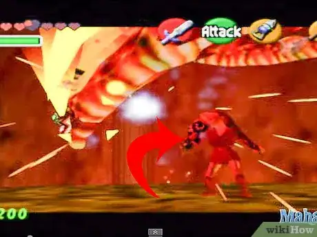 Image titled Defeat Volvagia in Zelda Ocarina of Time Step 4