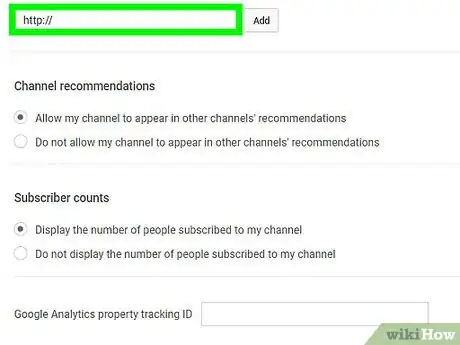 Image titled Display Customized and Social Links on Your YouTube Channel Banner Step 5