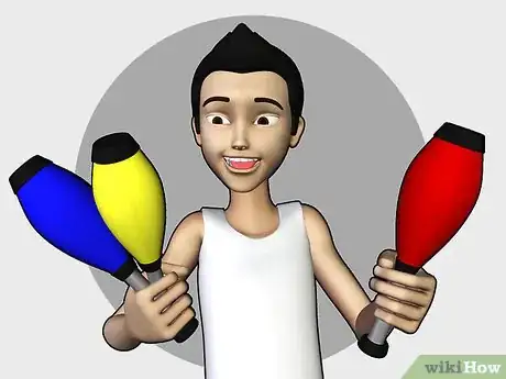Image titled Juggle Three Clubs Step 8