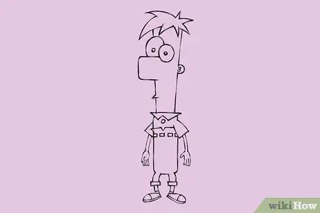 Image titled Draw Ferb Fletcher from Phineas and Ferb Step 7