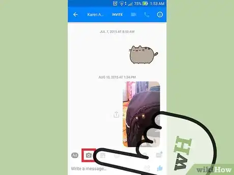 Image titled Send Photos and Videos with Facebook Messenger Step 2