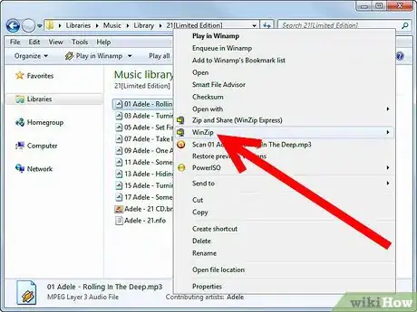 Image titled Zip an MP3 File Step 5