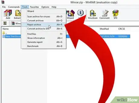 Image titled Use Winrar to Fix Corrupted RAR and ZIP Archives Step 5