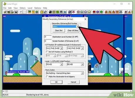 Image titled Build a Door and Level Entrance in Lunar Magic Step 13