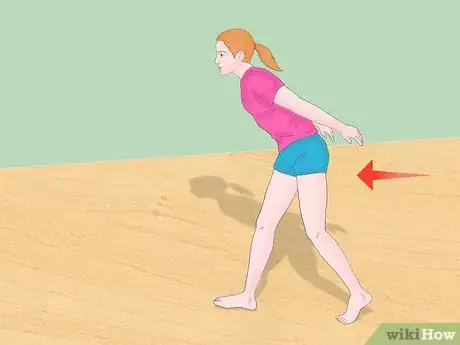 Image titled Do a Roundoff Back Tuck Step 1