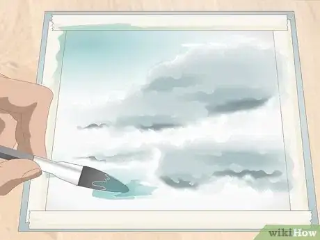 Image titled Paint Clouds with Watercolor Step 16