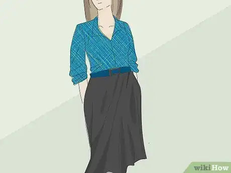 Image titled Wear a Wrap Around Skirt Step 5