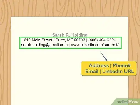 Image titled Write an Entry Level Resume Step 4