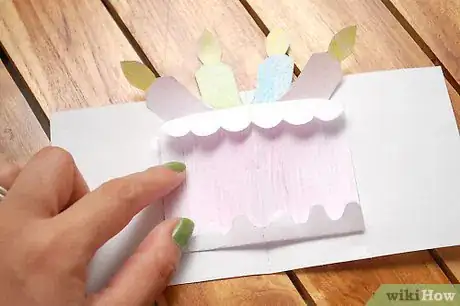 Image titled Make a Birthday Cake Pop up Card (Robert Sabuda Method) Step 27