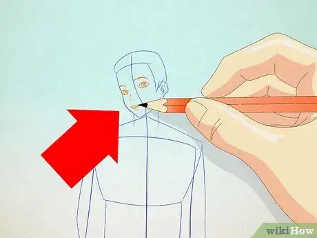 Image titled Draw Manga Boys Step 4