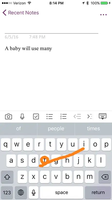 Image titled Use the Swype Keyboard on an iPhone Part 2 B Step 2.png